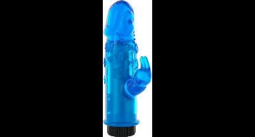 Seven Creations - Mini Rabbit Vibe - Vibrator - Blauw - Ø 35 mm