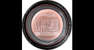 Maybelline New York - Color Tattoo 24H - 150 Socialite - Roze - Langhoudende Crème Oogschaduw - 53 gr.