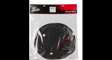 Fame FRSL-B F-Ring Skinny Light Set Black 14" - Accessoire voor drumvellen