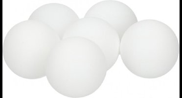 New Age Devi - Slazenger Tafeltennisballen \- Kunststof \- Ø 40 mm \- Wit \- 6 stuks