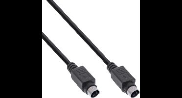 S-Video / S-VHS videokabel / zwart - 5 meter