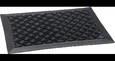 MD Entree - Deurmat - Schoonloopmat - V-Power - 60 x 80 cm - Antraciet