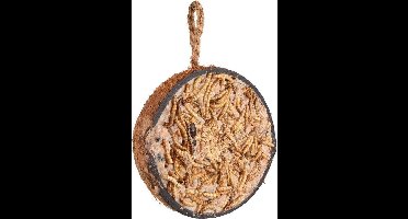 Flamingo Gevulde Halve Kokosnoot Meelwormen