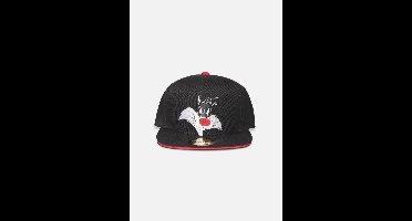 Looney Tunes Space Jam Sylvester Snapback Cap Pet Zwart - One size