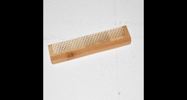 Natuurlijke bamboe haarkam