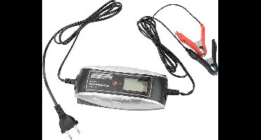 Brüder Mannesmann Acculader 6/12 V met LCD-scherm