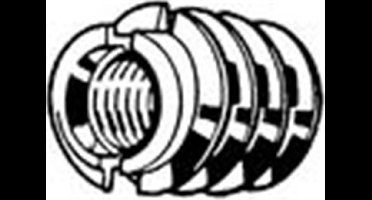 Houtmoer Rampa Din7965 M4X12Mm Blank - 200 stuks