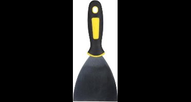 Toolland Plamuurmes 10 Cm Rvs Zwart/geel
