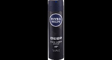 Nivea Men - Deodorant - Spray - Deep - Black Carbon - 150ml