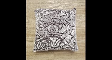 Sierkussen  43x43 cm - Grijs