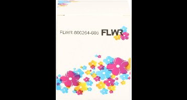 FLWR - Printetiket / 102 x 150 / Wit - Geschikt voor Zebra