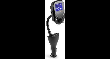 Technaxx FMT1500BT FM en DAB Transmitter met 2 x USB (1 x QuickCharge 3.0), Bluetooth