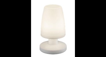 REALITY DORA - Tafellamp - Wit - incl. 1x SMD 1,5W - Oplaadbaar - Snoerloos - Buitenverlichting - IP44