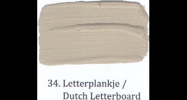 Krijtverf 2,5 ltr 34- Letterplankje