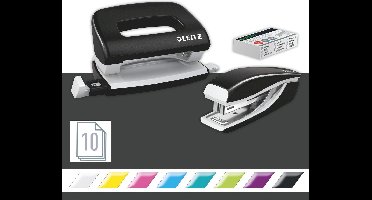 Leitz Stapler+Punch Mini NeXXt Leitz WOW Blist.bk