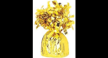 Ballon Gewicht 4 stuks Metallic Goud / 135 gram - 6 cm - 11 cm hoog
