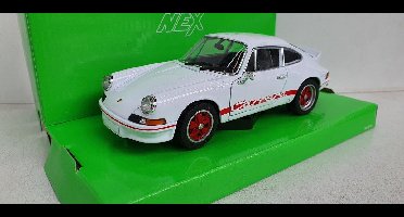 Porsche 911 Carrera RS 2.7 Wit / Rood 1-24 Welly