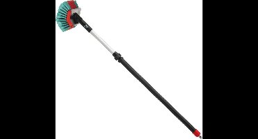 Vikan set 524752 Wasborstel + 297152C Telescoop Steel 1060-1600 mm