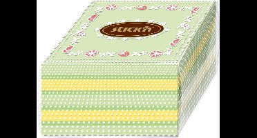 Stick’n Sticky Notes Taart - Zelfklevend Papier - 76x76mm - 350 Memoblaadjes