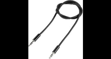 SpeaKa Professional SP-7870040 Jackplug Audio Aansluitkabel [1x Jackplug male 3,5 mm - 1x Jackplug male 3,5 mm] 0.50 m