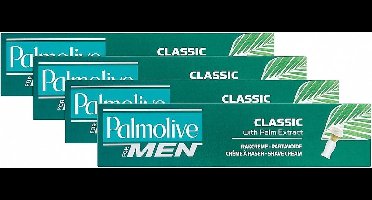 Palmolive Scheercreme Regular Voordeelverpakking 4 x 100 ml