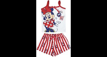 Disney - Minnie Mouse - Baby Shortama - Wit