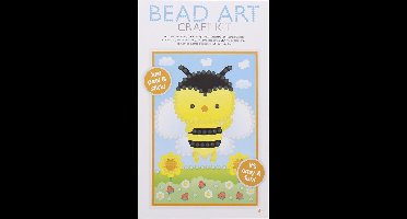 Craft Artist Diamond marja de bij Art Card Kits marja de bij geel 21 cm hoog - 14.5 cm lang