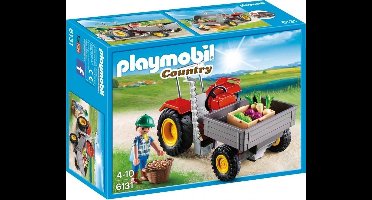 playmobil 70495 / 6131 Tractor met Laadbak