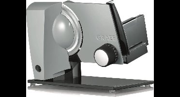 Graef S 12100 - Metalen allessnijder Ø 17cm + 170W + gekarteld mes
