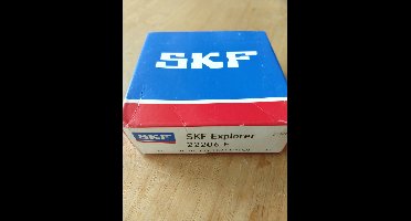 Lager SKF 22206-E   Inwendige diam.: 30 mm  Uitwendige diam.: 62 mm  Breedte: 20 mm