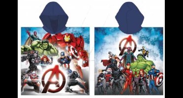 Marvel Team Avengers poncho - 55 x 110 cm - polyester