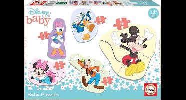 Educa - Set van 5 puzzels Mickey & Friends van 3 tot 5 stukjes