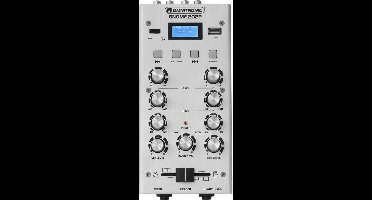 OMNITRONIC Mengpaneel - Audio mixer GNOME-202P Mini Mixer -  silver