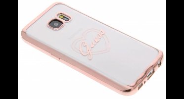 Samsung Galaxy S7 hoesje - Guess - Rose goud - TPU