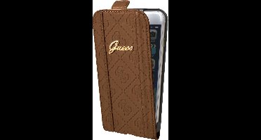 Guess iPhone 6 Plus Scarlett Flap Case - Cognac