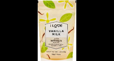 I love - Vanilla Milk Bath Salt- Koupelová sůl - 500.0g