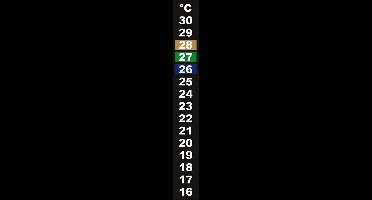 LCD oppervlakte Thermometer voor aquarium