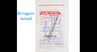 Lactona Interdentaal Ragers - XX-Small Long 25mm - Geel - 6 gripzak x 5 stuks - Voordeelpakket