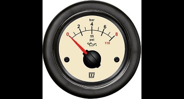 VETUS OILN beige Oliedrukmeter 12/24V