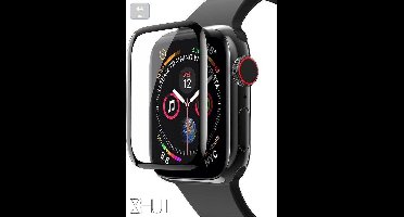 Tempered glass protector PRO+ - Apple Watch series 4/5 - 44mm - Zwart