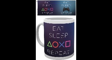 PlayStation - Mok - 300 ml - Eat Sleep Play Repeat