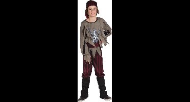 Boland Kinderkostuum Zombie Pirate Jongens Mt 4-6 Jaar