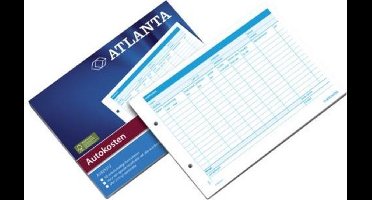 Autokostenboek Djois Atlanta A5 wit