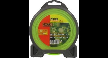 PRAKTISCHE TUIN OZAKI premium ronde nylon lijn voor bosmaaier - � 2 mm - L 15 m