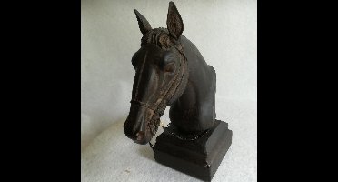 MadDeco - polystone - paard - hoofd - beeldje