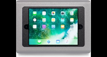 Tabdoq professionele iPad muurbeugel voor wandmontage compatibel met iPad 10.2 inch en iPad 10.5 inch, zilver-grijs