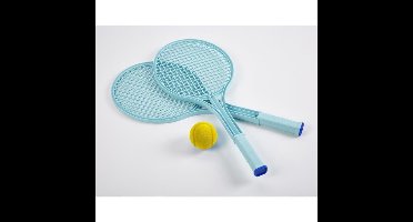 Ecoiffier tennis speelgoedset voor kinderen - pastelkleurig racketspel.