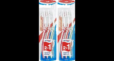 Aquafresh - Tandenborstels - Clean & Flex Hard - 6 Stuks