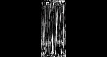 Brandvrije deurgordijn  zwart.