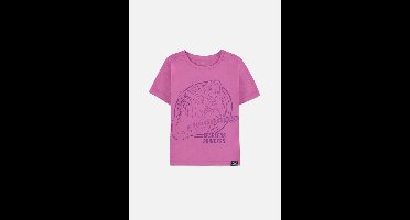 Disney Rapunzel - Fearless Princess Kinder T-shirt - Kids 134/140 - Paars